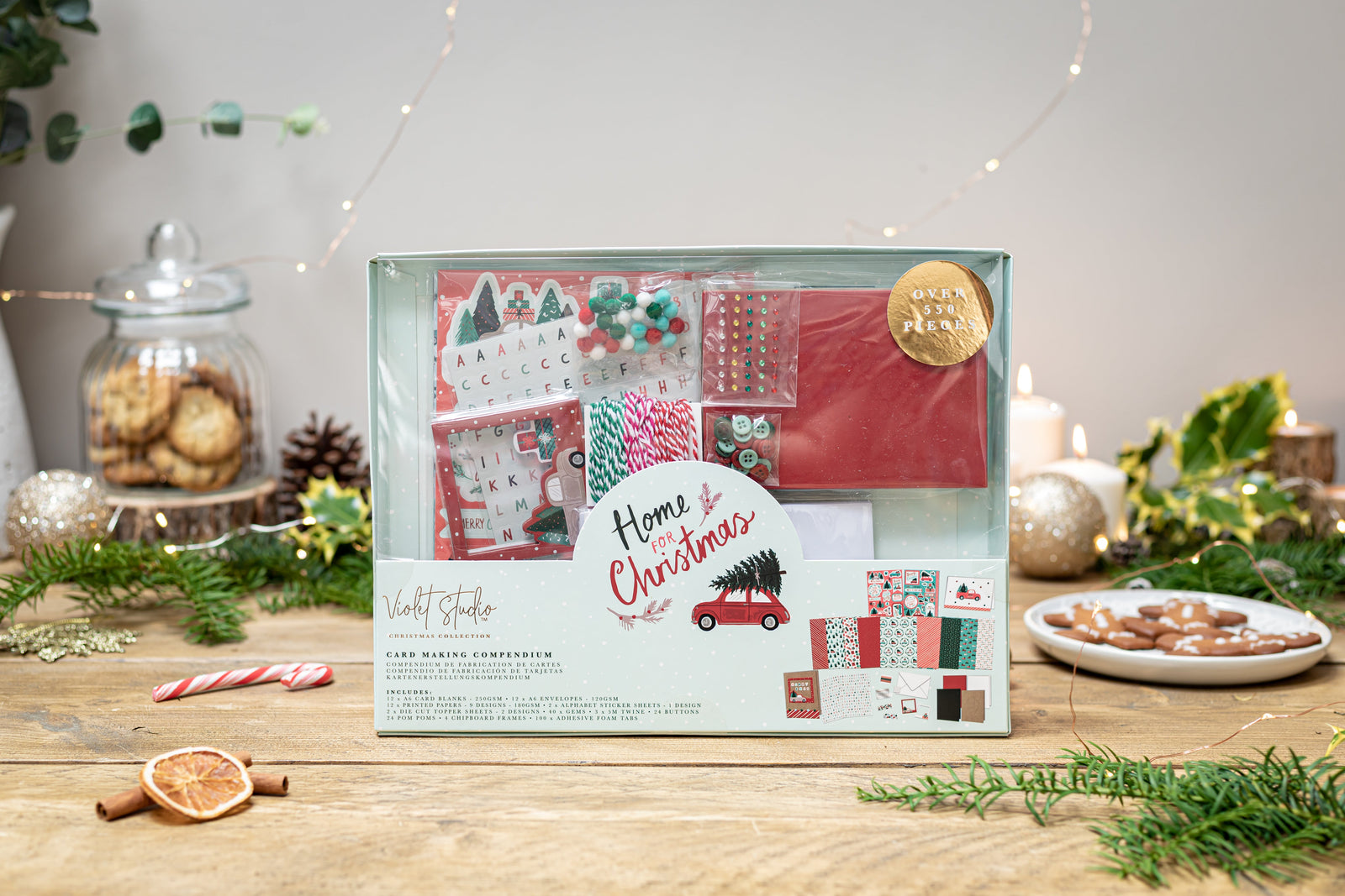 Violet Studios Card Making Compendium - Home for Christmas