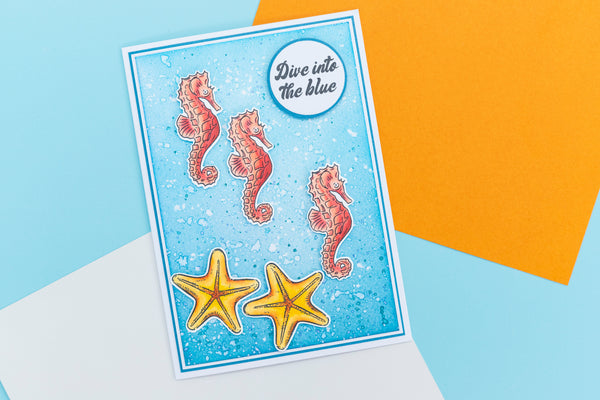 Crafter's Companion Coastal Collection Stamp & Die - Under the Sea