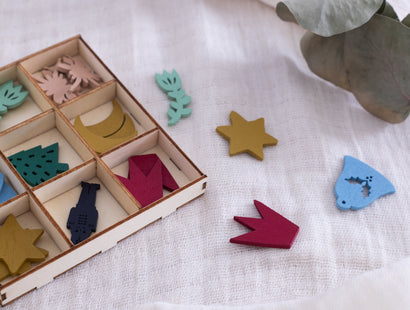 Violet Studios The Nutcracker - Painted Wooden Shapes