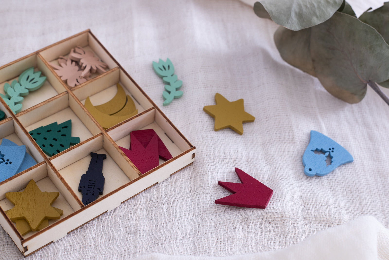 Violet Studios The Nutcracker - Painted Wooden Shapes