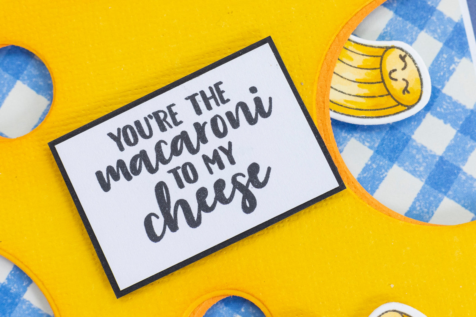 Crafter’s Companion Pasta La Vista Photopolymer Stamp - Anything is Pastable