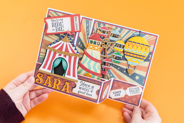 Vintage Carnival Metal Die Set - Big Top