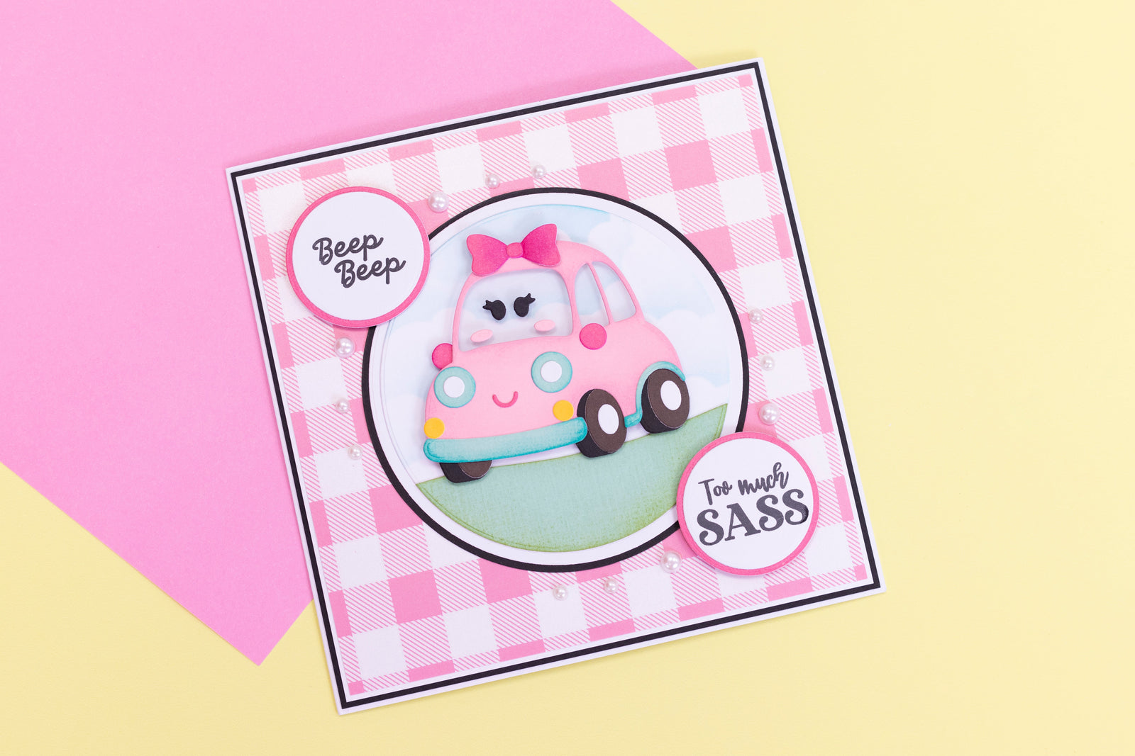 Crafters Companion Metal Die Set - Betty the Car