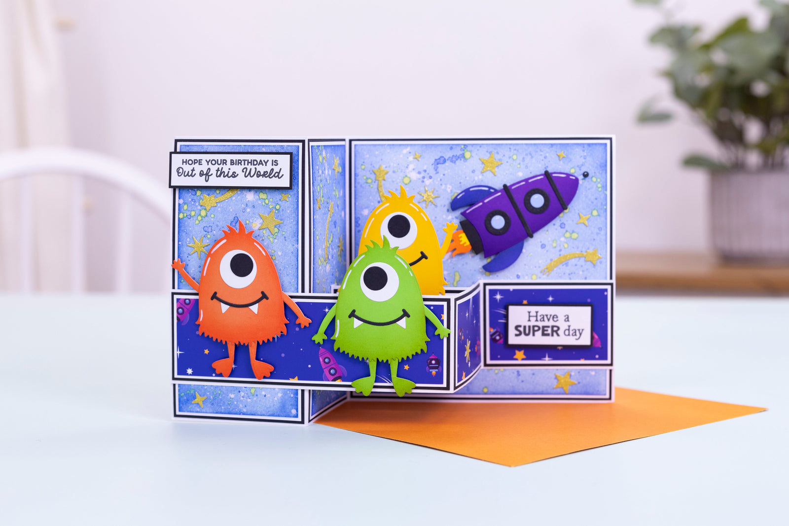 Crafters Companion Metal Die Set - Milo the Monster