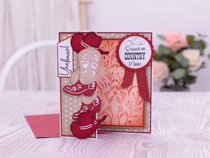 Western Collection 4”x6” 3D Embossing Folder - Cowboy Shirt