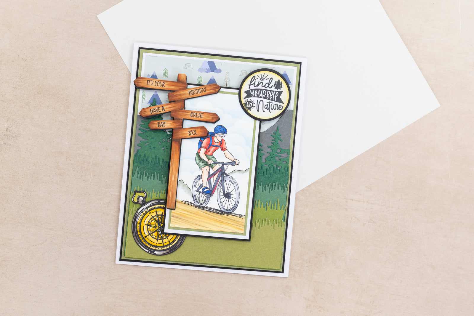 Crafters Companion The Great Outdoors Clear Acrylic Stamp Set - Wild Side