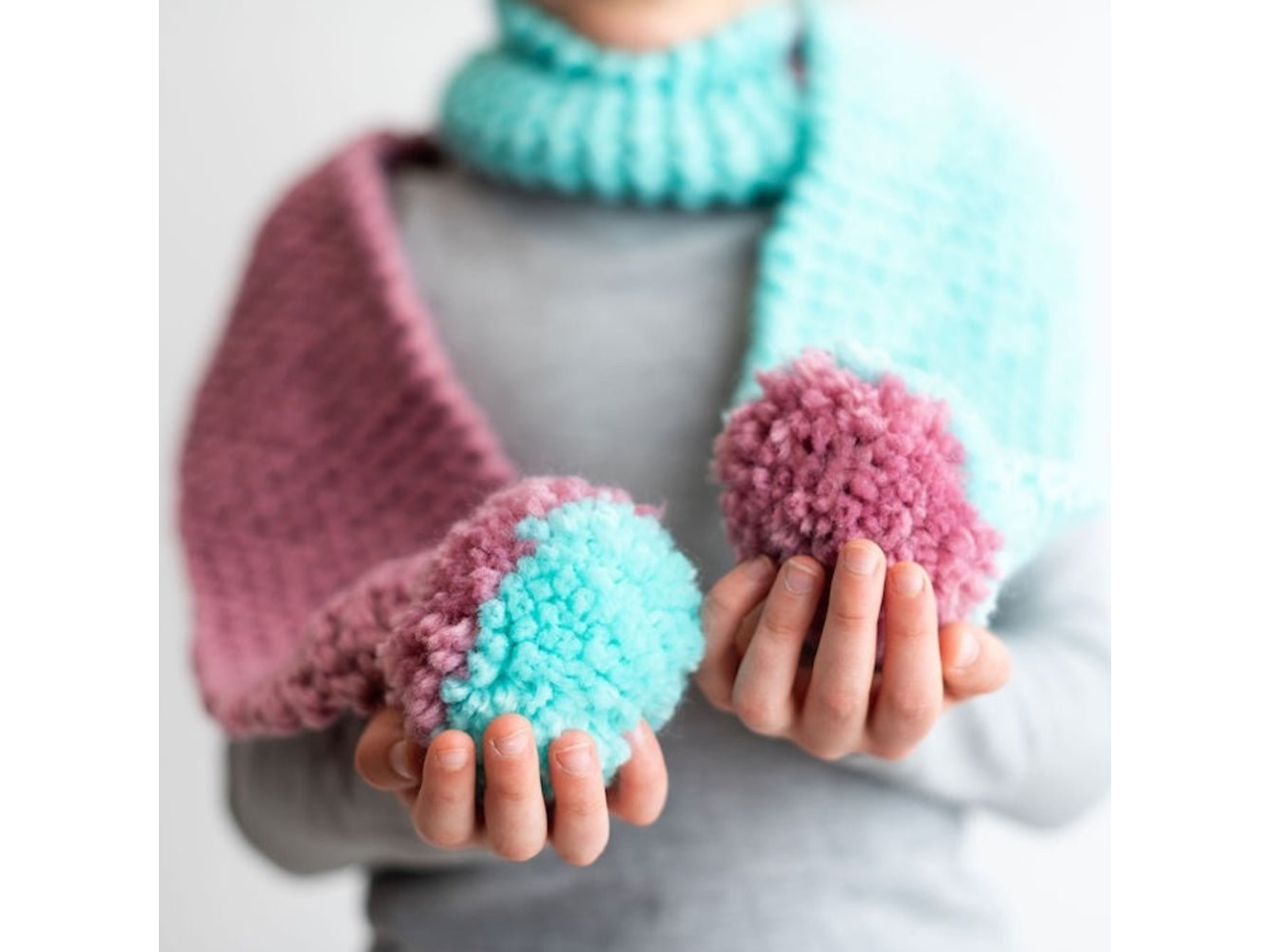 Knitters of Tomorrow Kit (Mint/Purple)