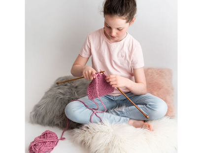 Knitters of Tomorrow Kit (Mint/Purple)