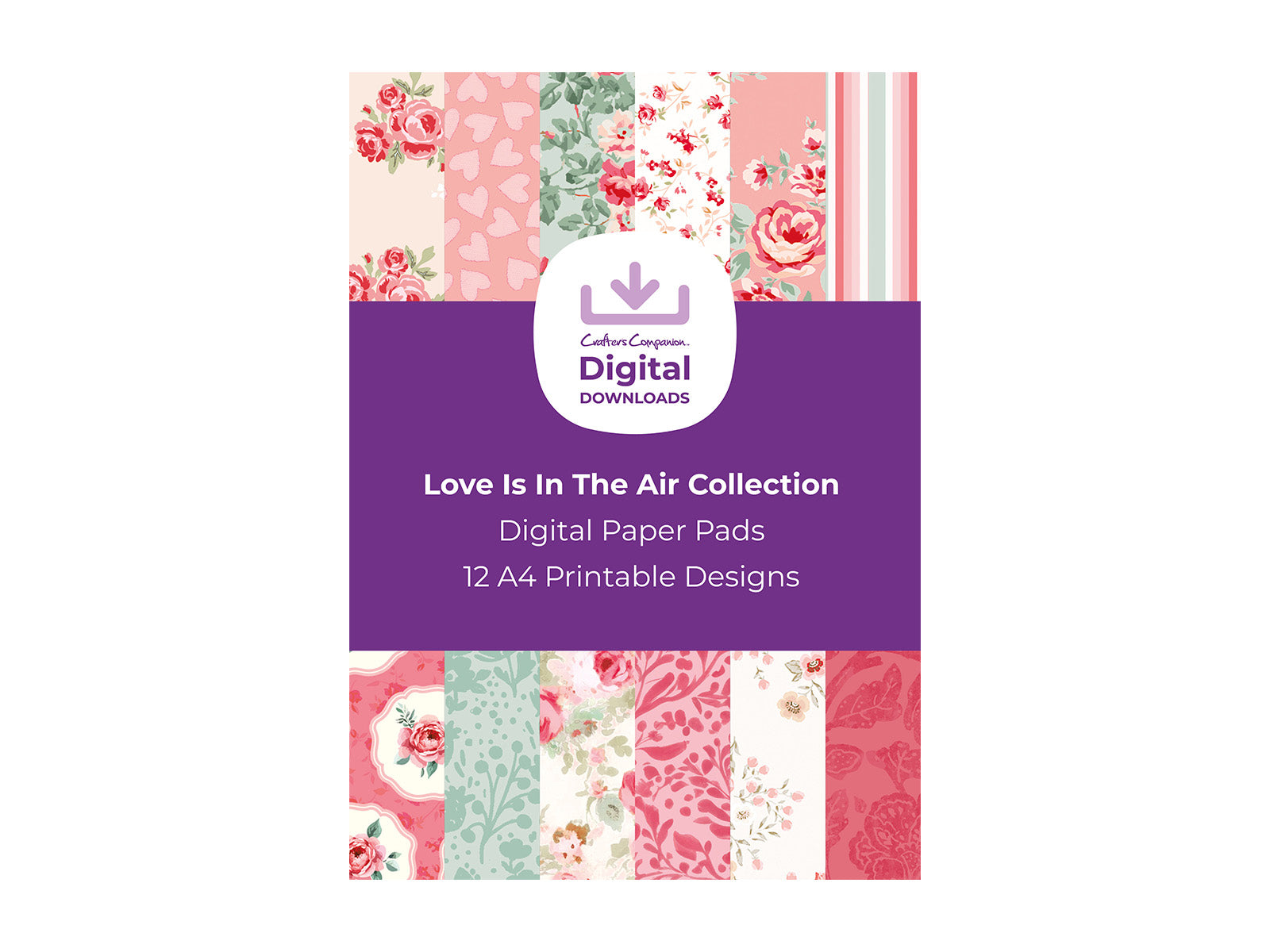 Love is in the Air Collection - Digital Paper Pad