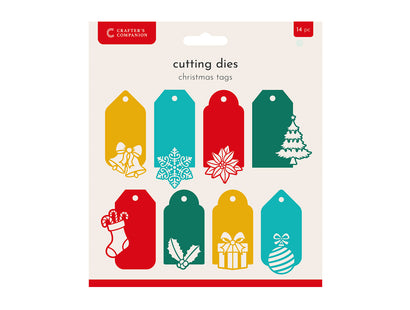 Crafters Companion Metal Die - Christmas Tags