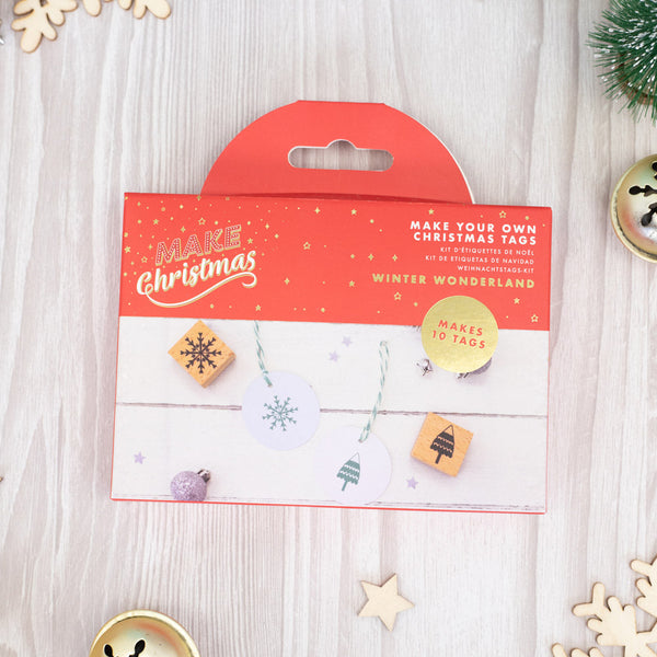 Make Christmas Kit - Tag Making Kit - Winter Wonderland - 10pk
