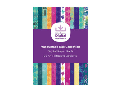 Masquerade Collection - Digital Paper Pad