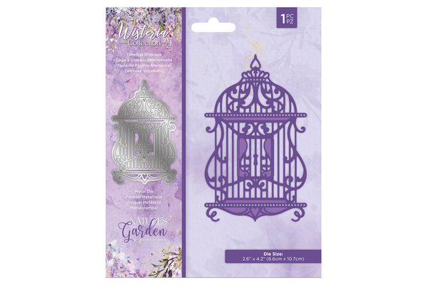 Nature's Garden Wisteria Collection Die - Timeless Birdcage