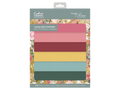 Nature's Garden Vintage Rose - 8.5" x 11" Luxury Linen Card