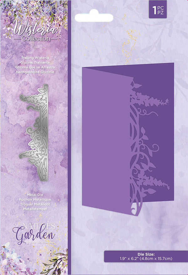 Nature's Garden Wisteria Collection Die - Trailing Wisteria