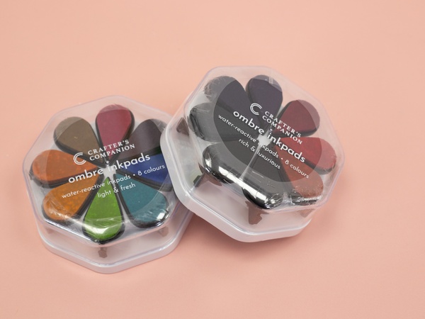 Crafters Companion Water Reactive Ombre Inkpads - Rich and Luxurious