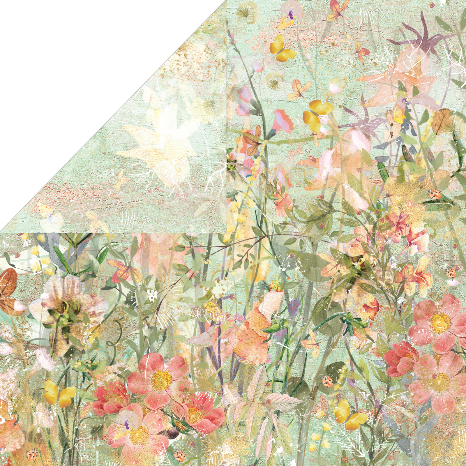 Nature's Garden Flora & Fauna - 6"x6" Paper Pad