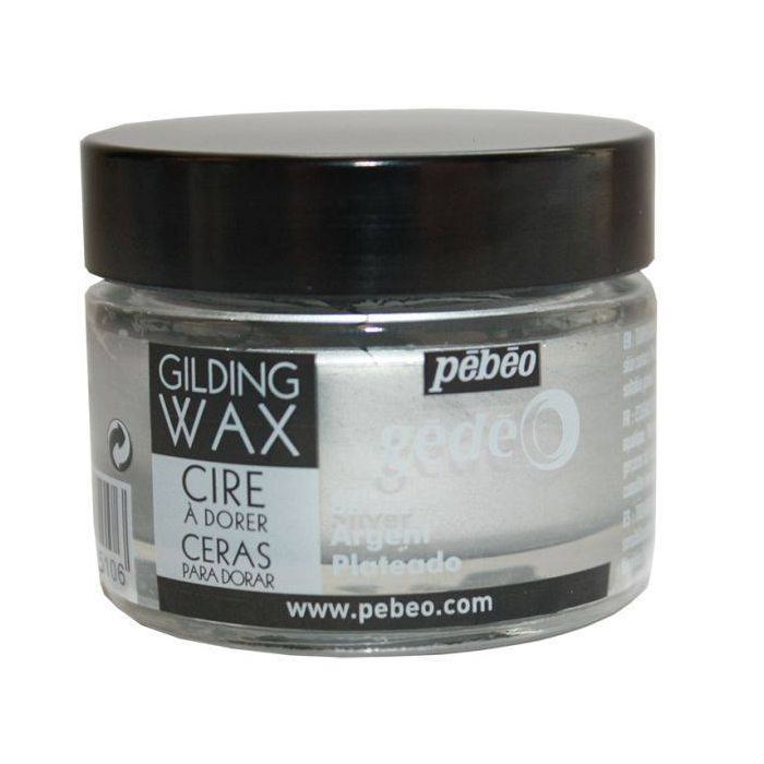 Pebeo Gedeo Gilding Wax - Platinum, 30 ml