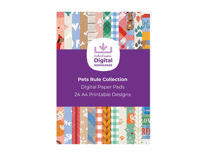 Pets Rule Collection - Digital Paper Pad