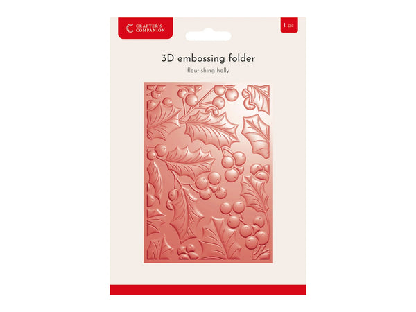 Crafter's Companion 3D Embossing Folder 5