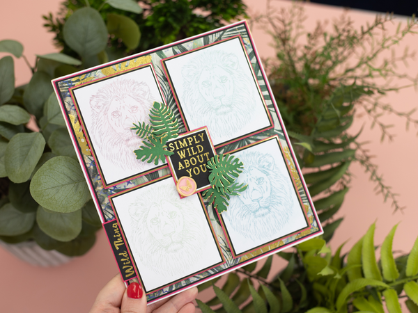 Sara Signature Royal Jungle 6” x 6” Foil Transfers