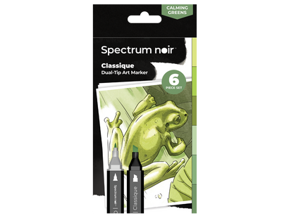 Spectrum Noir-Classique 6pc-Calming Greens