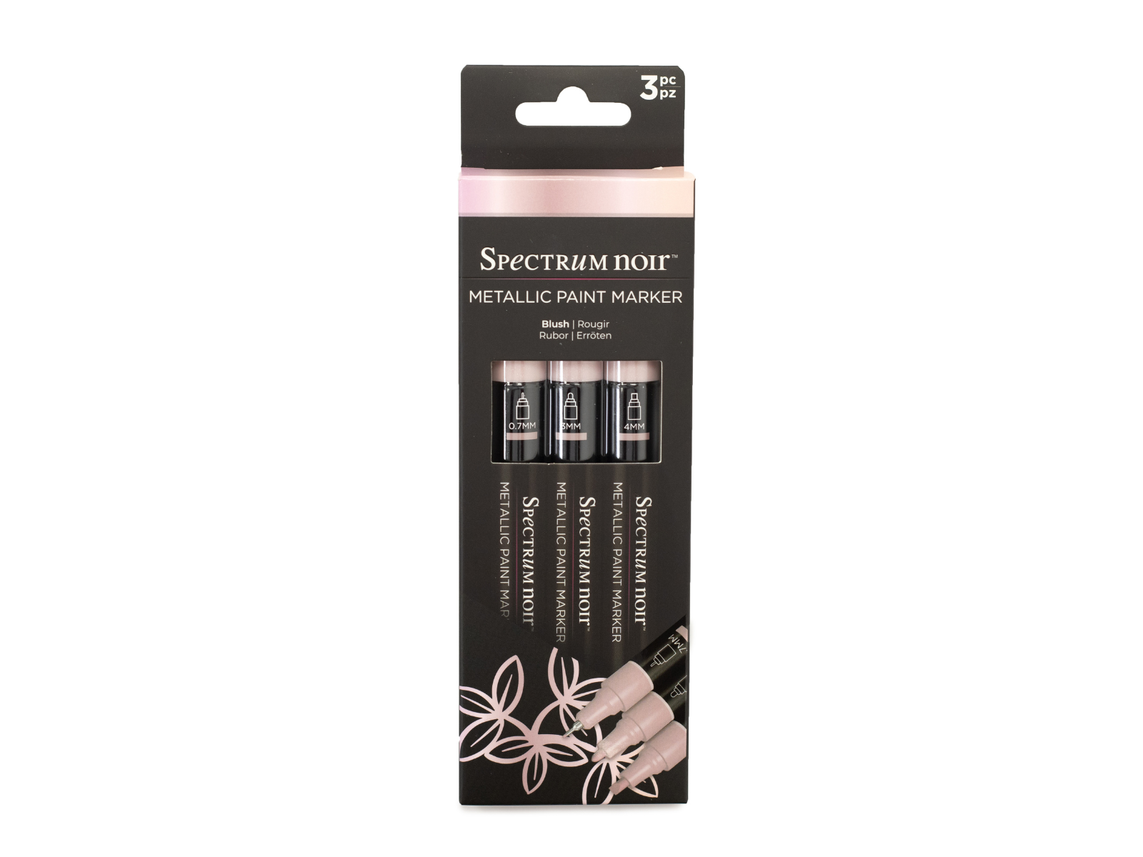 Spectum Noir-Metallic Paint Marker (3PC) - Blush
