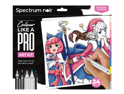 Spectrum Noir Pro Colour Art Kit - Celestial Maidens