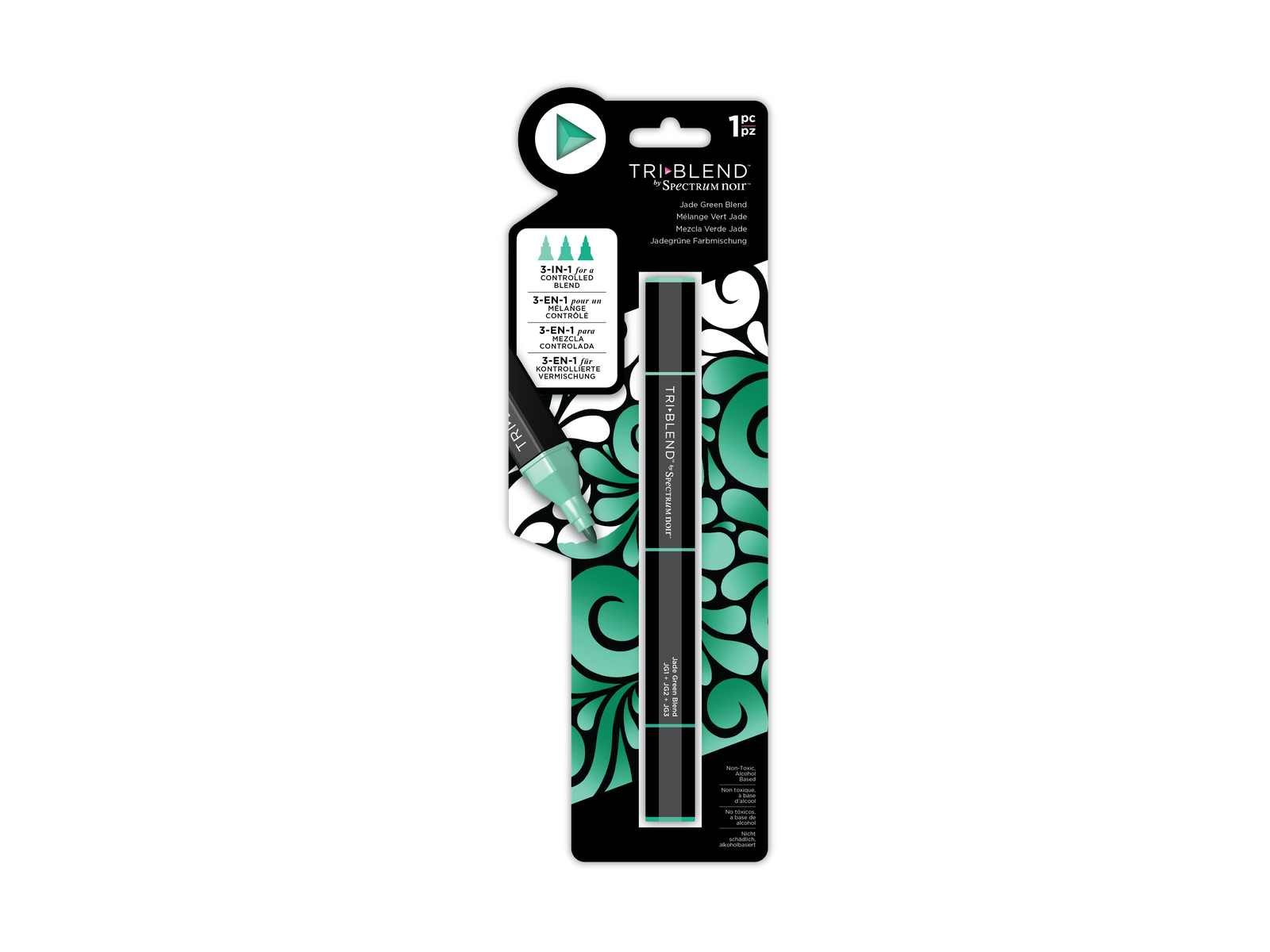 Spectrum Noir TriBlend Markers Jade Green Blend Crafters