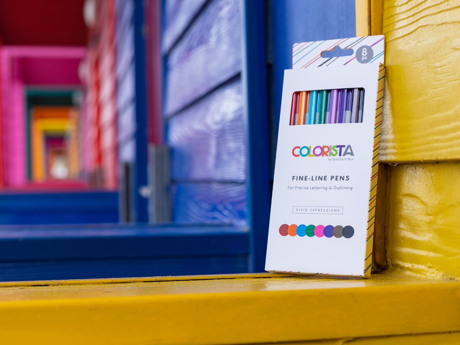 Colorista - Fine-Line Pen - Vivid Expressions 8pc