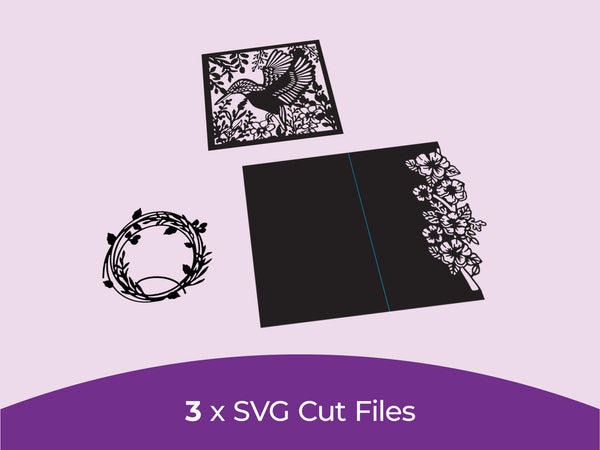 Nature's Garden Kingfisher Collection - SVG Cut Files
