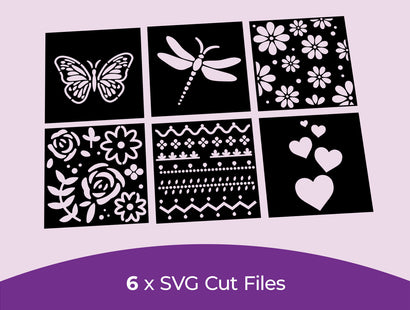 Crafters Companion Stencil Set - Everyday