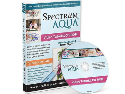 Spectrum Aqua Watercolour Video Tutorial CD-ROM