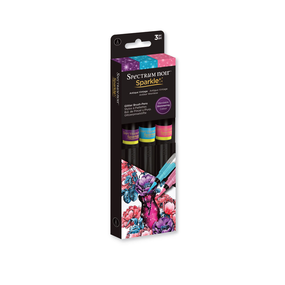 Spectrum noir sparkle 3pc antique vintage crafters companion eu