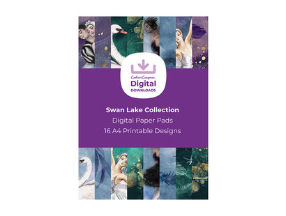 Swan Lake Collection - Digital Paper Pad