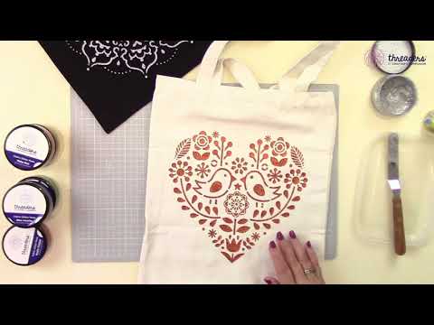 Threaders Home Decor Stencils - Mandala Set 2