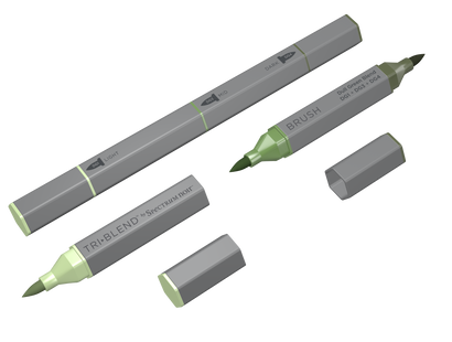 Spectrum Noir -TriBlend Brush-Dull Green Blend