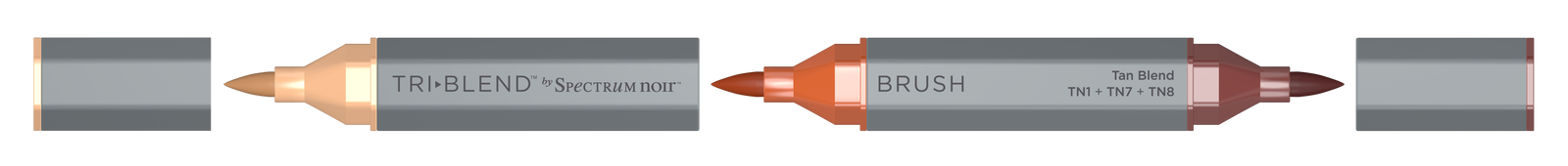 Spectrum Noir -TriBlend Brush-Tan Blend