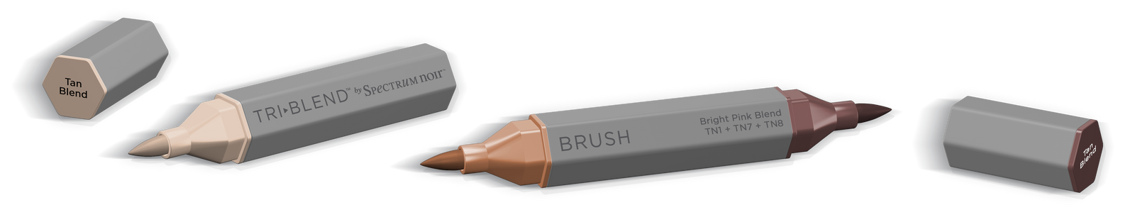 Spectrum Noir -TriBlend Brush-Tan Blend