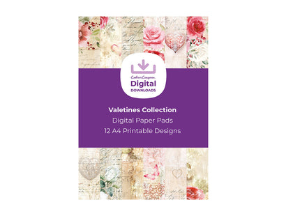 Valentines Collection - Digital Paper Pad
