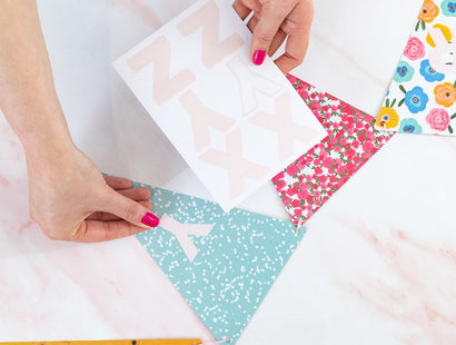 Violet Studios Bunting Kit - Rainbow Blooms