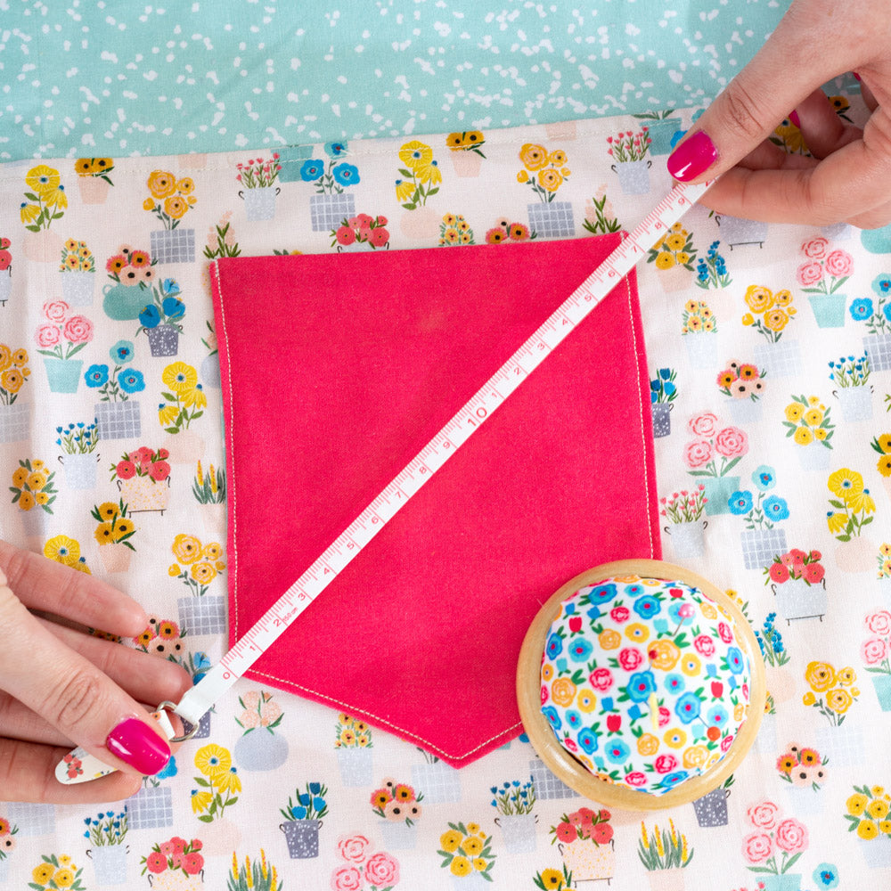 Violet Studios Tape Measure Rainbow Blooms Crafters Companion EU