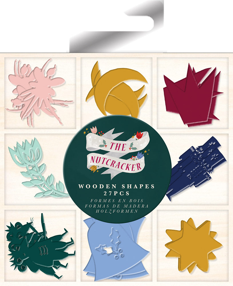 Violet Studios The Nutcracker - Painted Wooden Shapes