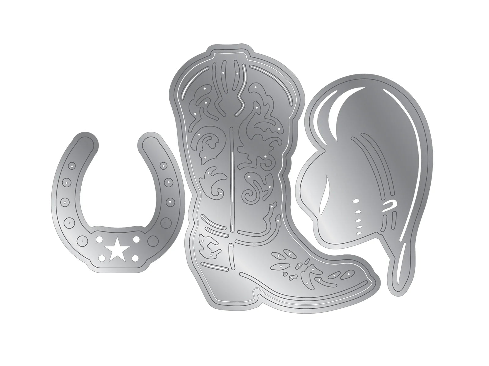 Western Collection Metal Die - Wild West