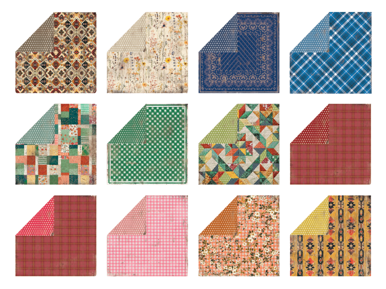 Western Collection 6”x6” Paper Pad