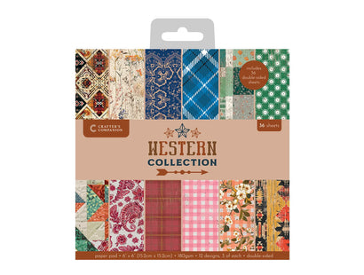 Western Collection 6”x6” Paper Pad