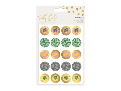 Violet Studios Mini Stickers - Tropical - 5pk