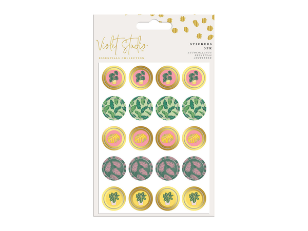 Violet Studios Mini Stickers - Tropical - 5pk