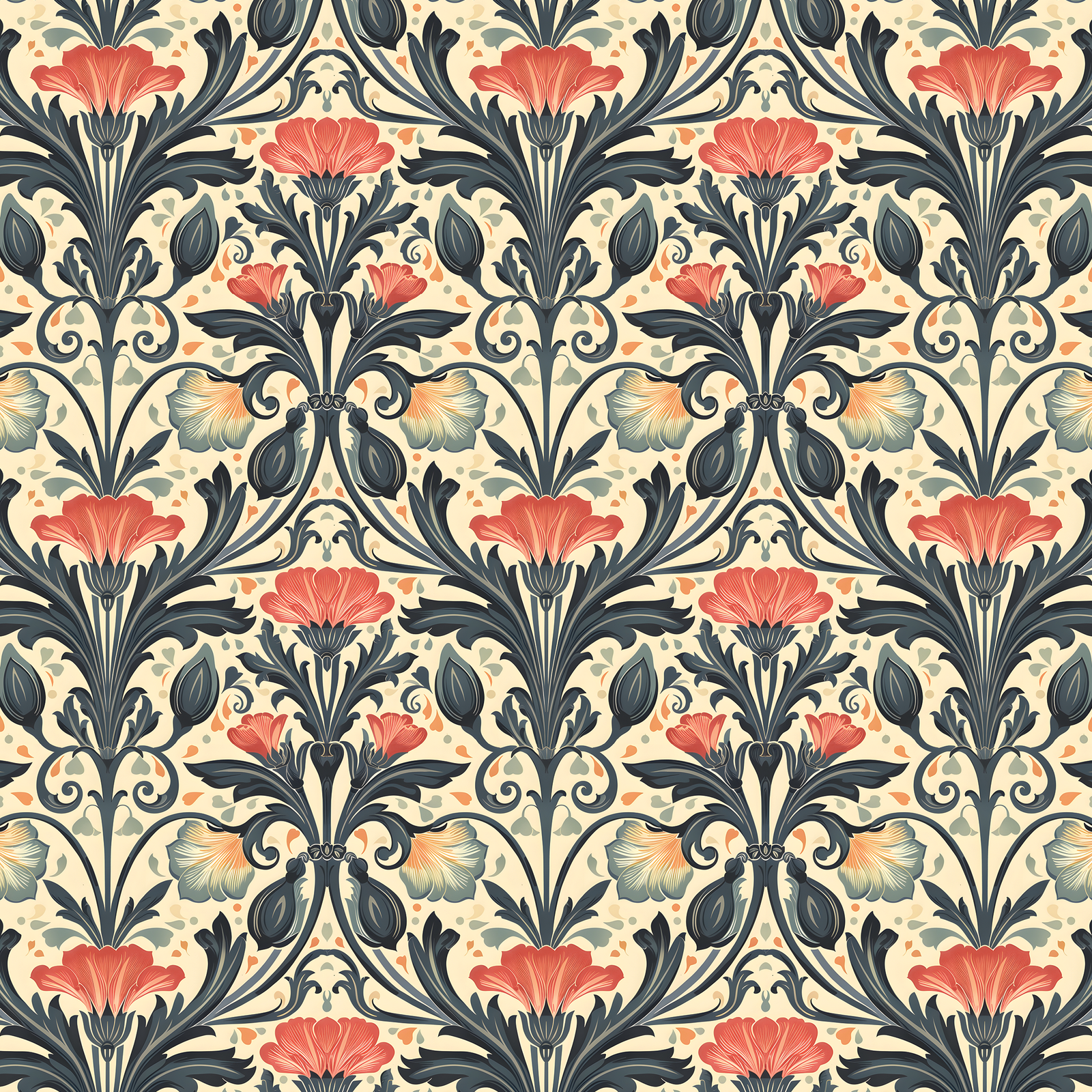 Crafter's Companion 8"x8" Special Finish Pad - Heritage Florals