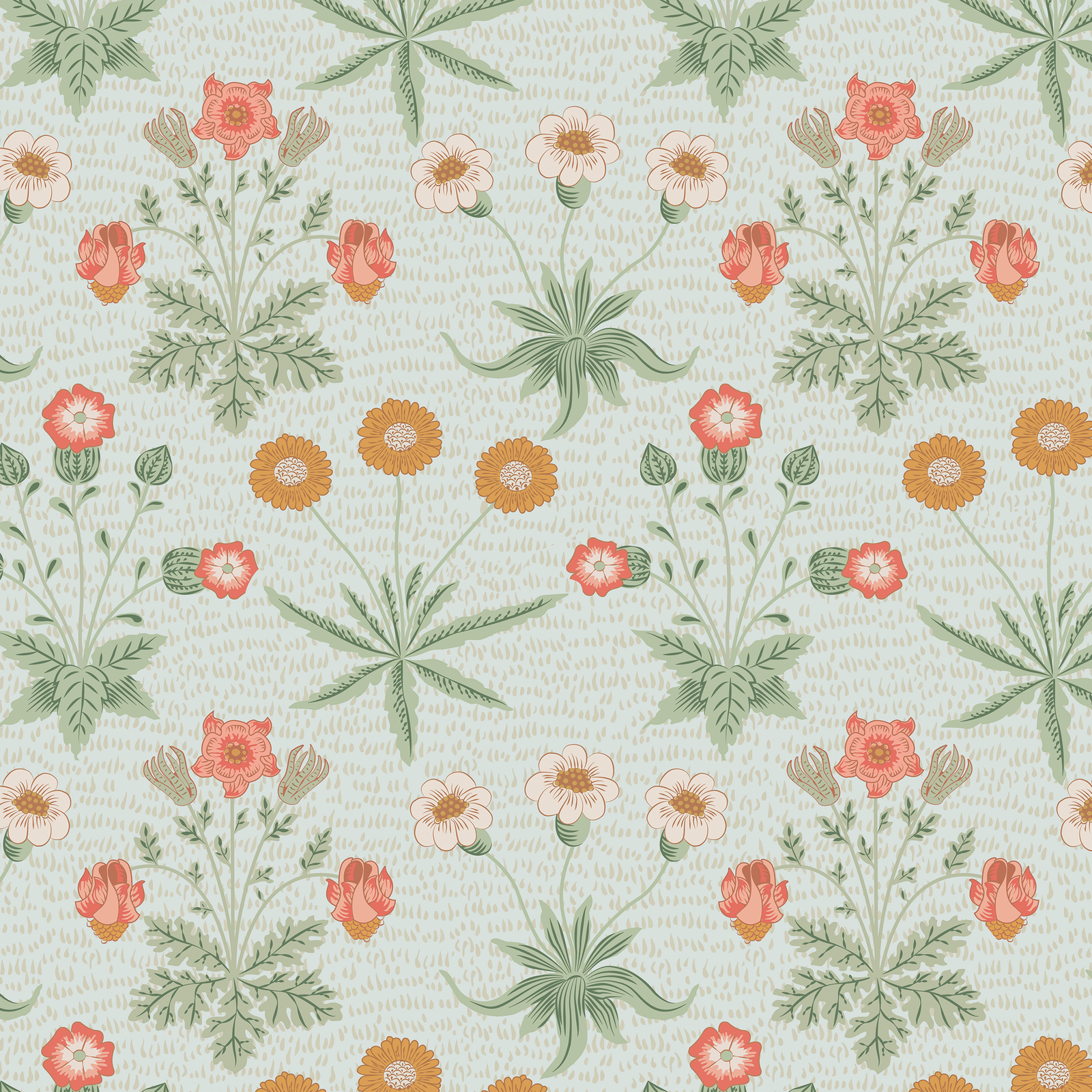 Crafter's Companion 8"x8" Special Finish Pad - Heritage Florals